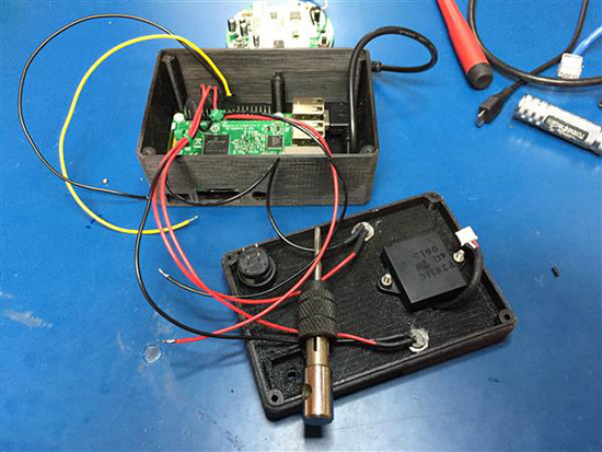 用3D打印和樹莓派制作一部老式對講機