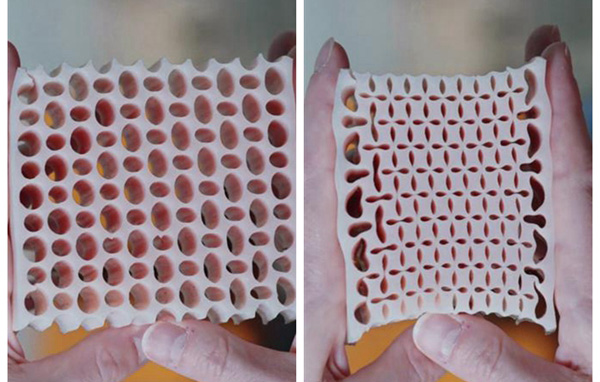 科學家用3D打印研究可穿戴的柔性超材料