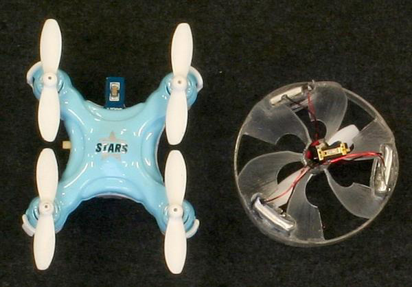賓夕法尼亞大學推最小的自供電可控飛行機器人